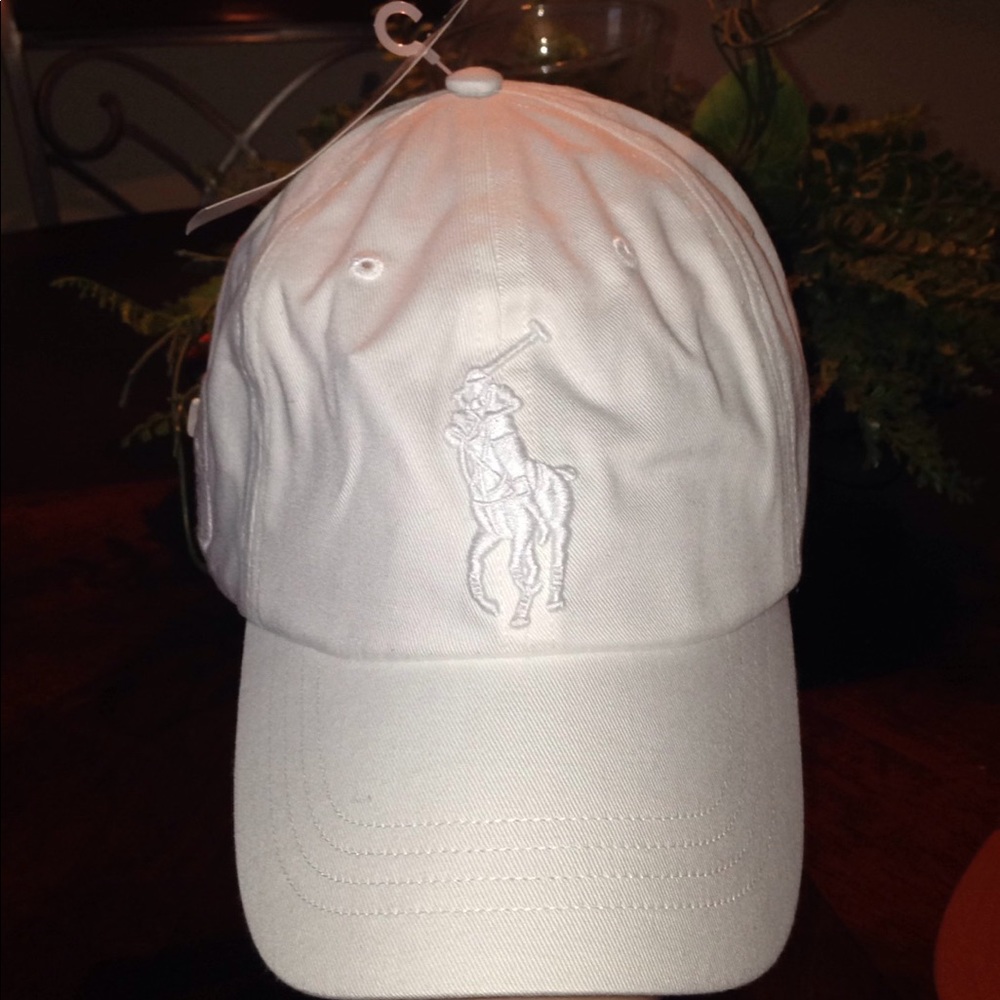 White Polo Ralph Lauren Cap